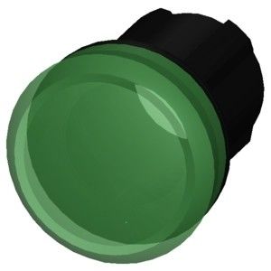3SU1001-6AA40-0AA0 Πλαστικός ομαλός φακός πράσινος SIRIUS ACT Pilot Light για αυτοματοποίηση