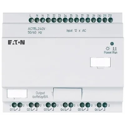 24V DC DI/O Control Power Source Control Relays 8DI8DO Τερματικό βίδας EASY-E4-DC-16TE1