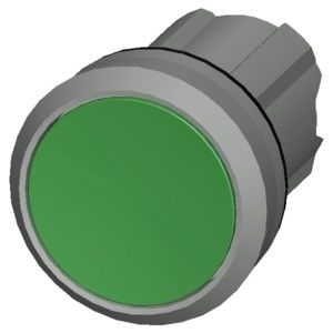 Πράσινο μη φωτισμένο επίπεδο κουμπί PLC 3SU1050-0AB40-0AA0 Μεταλλικό λαμπερό κουμπί SIRIUS ACT