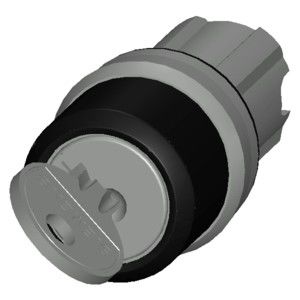 PLC 3SU1050-4BF01-0AA0 μεταλλικό γυαλιστερό RONIS κλειδί διακόπτη 2 θέσεις διατηρείται SIRIUS ACT