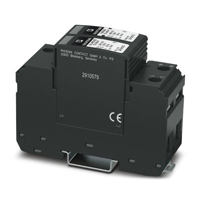 240V AC L-PE / N-PE Καθορισμός VAL-MS-EE-T2-1 1-320 Προστατευτής υπερβολικής τάσης τύπου 2 με 3 πόλους