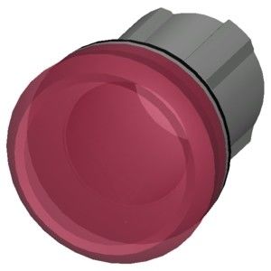 PLC 3SU1051-6AA20-0AA0 Μεταλλικός λαμπερός ομαλός φακός κόκκινος SIRIUS ACT Pilot Light για έλεγχο