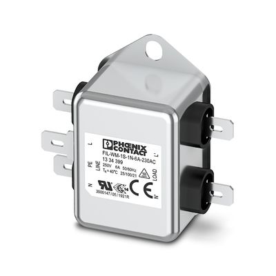 230AC EMC φίλτρο FIL-WM-1S-1N-6A-50 Hz 60 Hz Διάταξη τάσης AC ονομαστική συχνότητα κέντρου