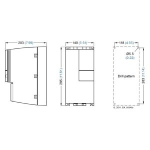 Modbus Διασύνδεση επικοινωνίας SINAMICS G120C FSC Βιομηχανική Αυτοματοποίηση 6SL3210-1KE23-8UF1