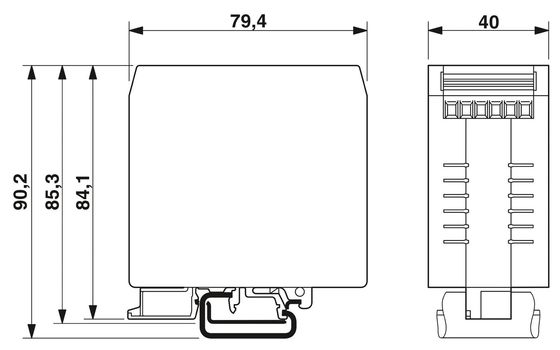 240 V AC L-N Διάταξη τάσης NEF 1-10 EMC φίλτρο Αξιόπιστη λύση για βιομηχανικές ανάγκες