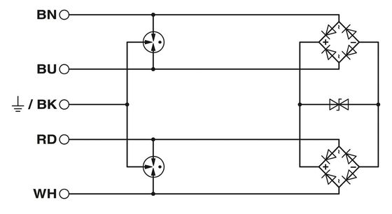 Προστασία για 24 V DC 2800036 S-PT-4-EX-24DC Προστασία από υπερβολική τάση