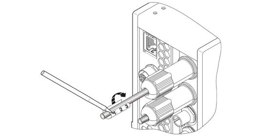 24V DC 2800618 LM-S-A/C-3S-ETH Σύστημα μέτρησης ρεύματος κεραυνών με 4 πόλους