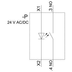 3SU1102-0AB50-1BA0 SIRIUS ACT Πλήρης μονάδα Πίεση για βιομηχανικές ανάγκες
