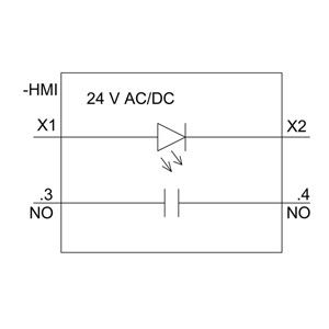 3SU1102-0AB50-1BA0 SIRIUS ACT Πλήρης μονάδα Πίεση για βιομηχανικές ανάγκες