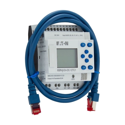 Μικροσκοπικά διαδίκτυα ελέγχου EASY-E4-DC-12TC1 για το κιτ εκκίνησης EasyE4 και το EASY-BOX-E4-DC1