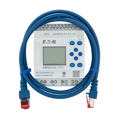 Μικροσκοπικά διαδίκτυα ελέγχου EASY-E4-DC-12TC1 για το κιτ εκκίνησης EasyE4 και το EASY-BOX-E4-DC1