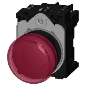 24V AC/DC πλαστικό πιλοτικό φως για SIRIUS ACT πλήρη μονάδα ομαλή φακοί και λωρίδα φακοί