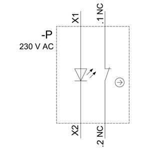 PLC 3SU1106-0AB20-1CA0 SIRIUS ACT Πλήρης μονάδα Πιεστικό κουμπί πλαστικό φωτισμένο στιγμιαίο