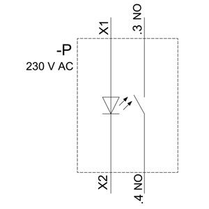 ΠΛΚ 3SU1106-0AB40-1BA0 SIRIUS ACT Πλήρης μονάδα Πιεστικό κουμπί Πλαστικό φωτισμένο επίπεδο στιγμιαίο
