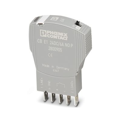 24 V συνεχής ονομαστική τάση 2800905 CB E1 24DC/6A NO P Διακόπτης ηλεκτρονικού εξοπλισμού