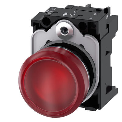 3SU1152-6AA20-1AA0 Πιλοτικό φως για SIRIUS ACT φωτισμένο μέταλλο λαμπερό