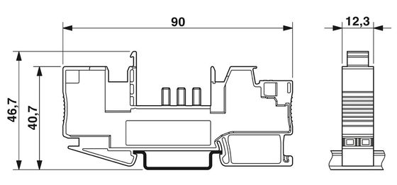 300 V ονομαστική τάση CB 1/6-2/4 PT-BE