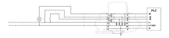 24 V DC 4 Pole PT Surge Protector PT-IQ-4X1-24DC-PT για συστήματα PT