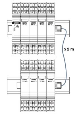 2801296 PT-IQ-PTB-PT Προστατευτής υπεροχής Διορισμένη τάση PT Αριθμός πόλου 4