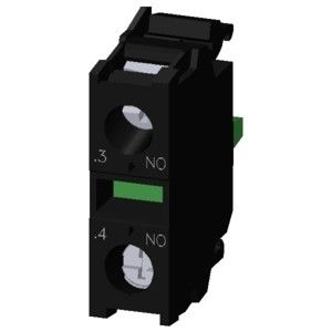 3SU1400-1AA10-1LA0 Μονάδα επαφής SIRIUS ACT με εμπρόσθια τοποθέτηση και τερματικό βίδα 1NO