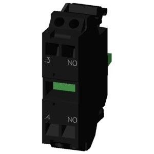 PLC 3SU1400-1AA10-3BA0 Μονάδα επαφής SIRIUS ACT για εμπρόσθια τοποθέτηση και εφαρμογές 1NO