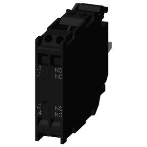 Προσωρινή τοποθέτηση 1NO1NC PLC 3SU1400-1AA10-3FA0 Μονάδα επαφής SIRIUS ACT με τερματικό