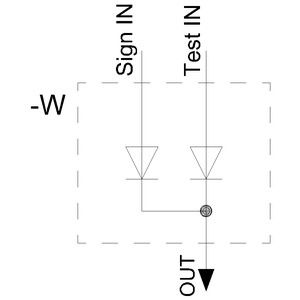 ΠΛΚ 3SU1400-1CK10-1AA0 Μονάδα δοκιμής LED SIRIUS ACT για εμπρόσθια τοποθέτηση και τερματικό βίδα