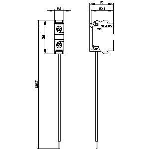 ΠΛΚ 3SU1400-1CK10-1AA0 Μονάδα δοκιμής LED SIRIUS ACT για εμπρόσθια τοποθέτηση και τερματικό βίδα