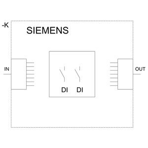 Φιλικό προς τον χρήστη PLC 3SU1400-1MA10-1BA1SIRIUS ACT PROFINET με τερματική μονάδα 2DI μαύρο