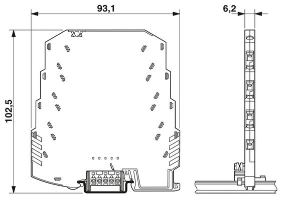 2804665 LIT 2-24 Προστατευτής υπερβολικής τάσης 24 V DC 2-πόλος για βέλτιστη ασφάλεια και απόδοση