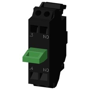 ΠΛΚ 3SU1400-2AA10-3BA0 Μονάδα επαφής SIRIUS ACT με τερματικό 1NO με ελατήριο