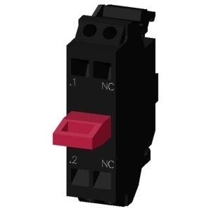 PLC 3SU1400-2AA10-3CA0 SIRIUS ACT Επαφή μονάδας βάσης 1NC ελατήριο φορτισμένο τερματικό