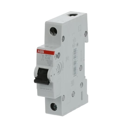Μικροσκοπικός διακόπτης κυκλωμάτων MCB SH201-C32 1P 32A Κατάλληλος για διάφορες εφαρμογές
