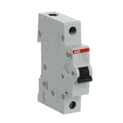 Μικροσκοπικός διακόπτης κυκλωμάτων MCB SH201-C32 1P 32A Κατάλληλος για διάφορες εφαρμογές