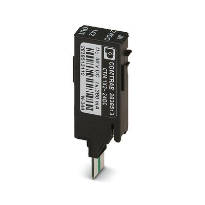 2838500 CTM 1X2- 24DC Σφραγίδα προστασίας από υπερτάσεις για ονομαστική τάση 24 V συνεχούς ρεύματος και 1 πόλο