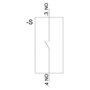 PLC 3SU1500-1AA10-1BA0 πλαστικό 3 θέσεις ένα τερματικό βίδες 1NO SIRIUS ACT κάλυπτης και μονάδα