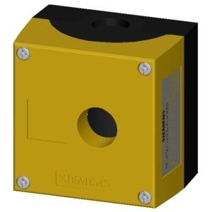 PLC 3SU1801-0AA00-0AB2 22mm Γύρω πάνω μέρος Κίτρινο περίβλημα για συσκευές εντοπισμού 22mm