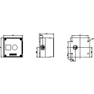 PLC 3SU1801-0AA00-0AB2 22mm Γύρω πάνω μέρος Κίτρινο περίβλημα για συσκευές εντοπισμού 22mm