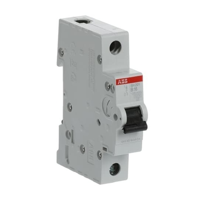 1P B 20 A Δυνατότητα διάσπασης MCB SH201-B20 Μικροσκοπικός διακόπτης κυκλωμάτων 20A Διορισμένο ρεύμα