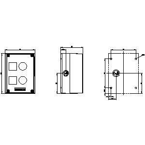 PLC 3SU1802-0AA00-0AB1 Σίτρινα περιβλήματα SIRIUS ACT για σημεία ελέγχου επιφανειακής πλαστικής 2