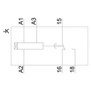 Θεωρία ON-Delay 7PV1512-1AP30 Χρονομεταβιβάζουσα με 1 μεταβιβάζουσα επαφή μεταβιβάζουσα τάση φορτίου