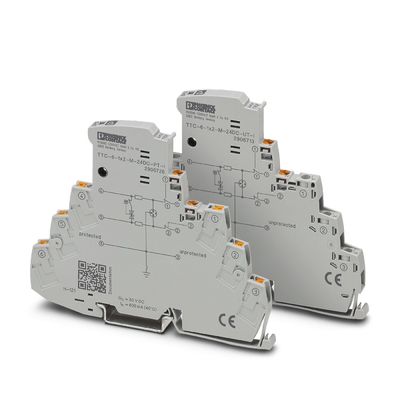 TTC-6-1X2-M-24DC-PT-I Προστατευτής υπερβολικής τάσης Εύκολη εγκατάσταση Διορισμένη τάση 24 V DC