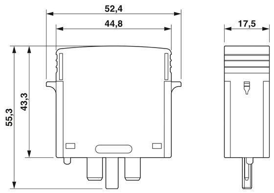 2858328 F-MS 12-UD ST Τύπος 2 Προστασία από υπερχείλιση για συστήματα 12V στα οποία μπορείτε να εμπιστευτείτε