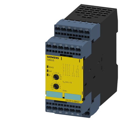 Διασφάλιση της ασφάλειας με τον PLC 3TK2810-0BA02 Παρακολούθηση στάσης και τερματικό με ελατήριο