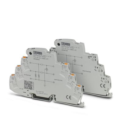 24V DC TTC-6-2X1-PT Προστατευτής υπερτάσεων Προστατέψτε τον βιομηχανικό εξοπλισμό σας με 2 πόλους
