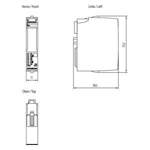 ET 200SP DQ 16x24VDC/0 5A ST Ψηφιακή μονάδα εξόδου από τη Siemens 6ES7132-6BH01-0BA0