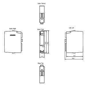 ET 200SP PLC 6ES7135-6GB00-0BA1 2xI αναλογική μονάδα εισόδου για βιομηχανικές εφαρμογές