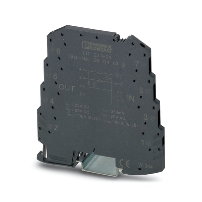 2804649 LIT LIT 4X1-24 Προστατευτής υπερχείλισης επαφής Phoenix για εφαρμογές συνεχούς ρεύματος 24 V