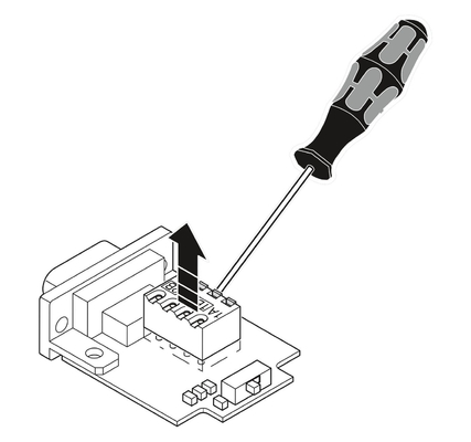 2744348 SUBCON-PLUS-PROFIB Phoenix Contact D-SUB σύνδεσμος λεωφορείου για βιομηχανική αυτοματοποίηση