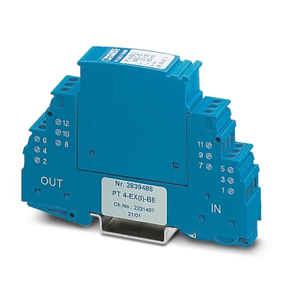 1 πόλος PT 4-EX I -BE Phoenix Contact Surge Protector Base για ηλεκτρικά συστήματα